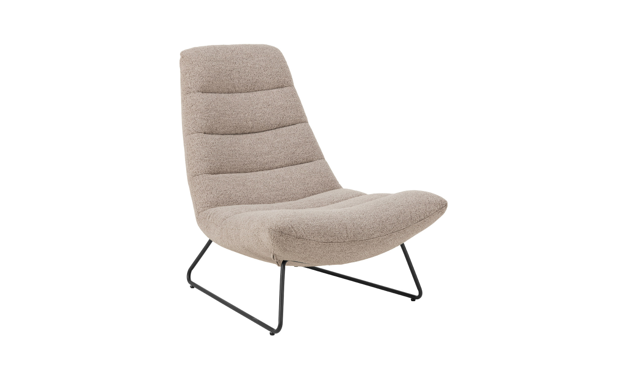 Bilde av MELVIN Lenestol Beige