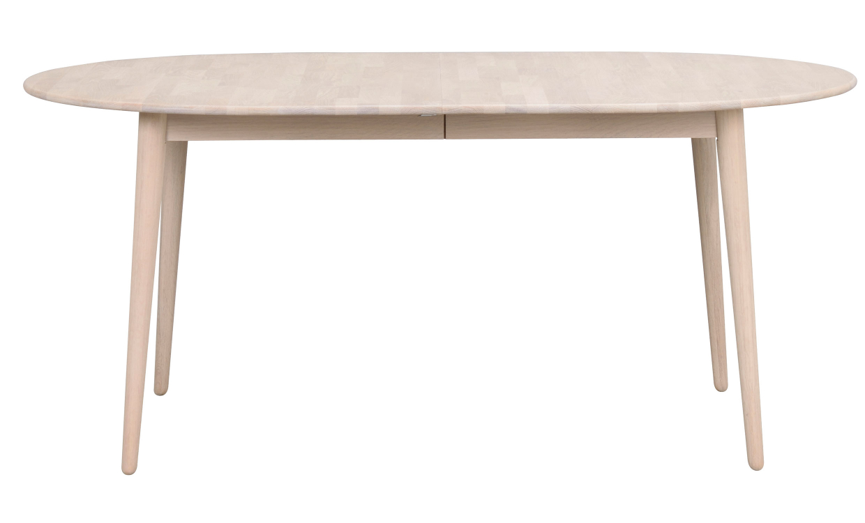 TYLER spisebord ovalt 170/210 hvitpigmentert eik - Bord - Spisebord - Sofasandmore