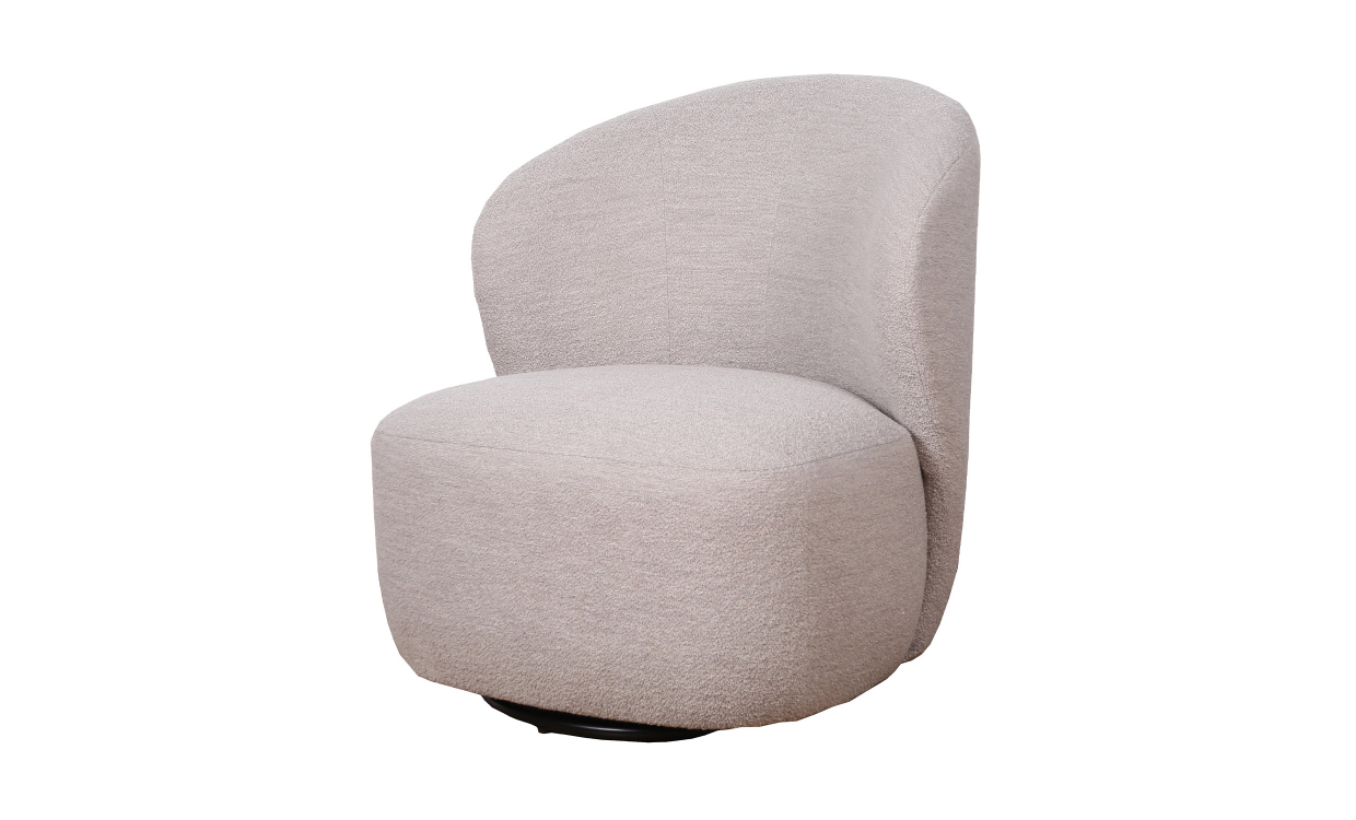 Bilde av ROSELAWN Svingstol Lys beige
