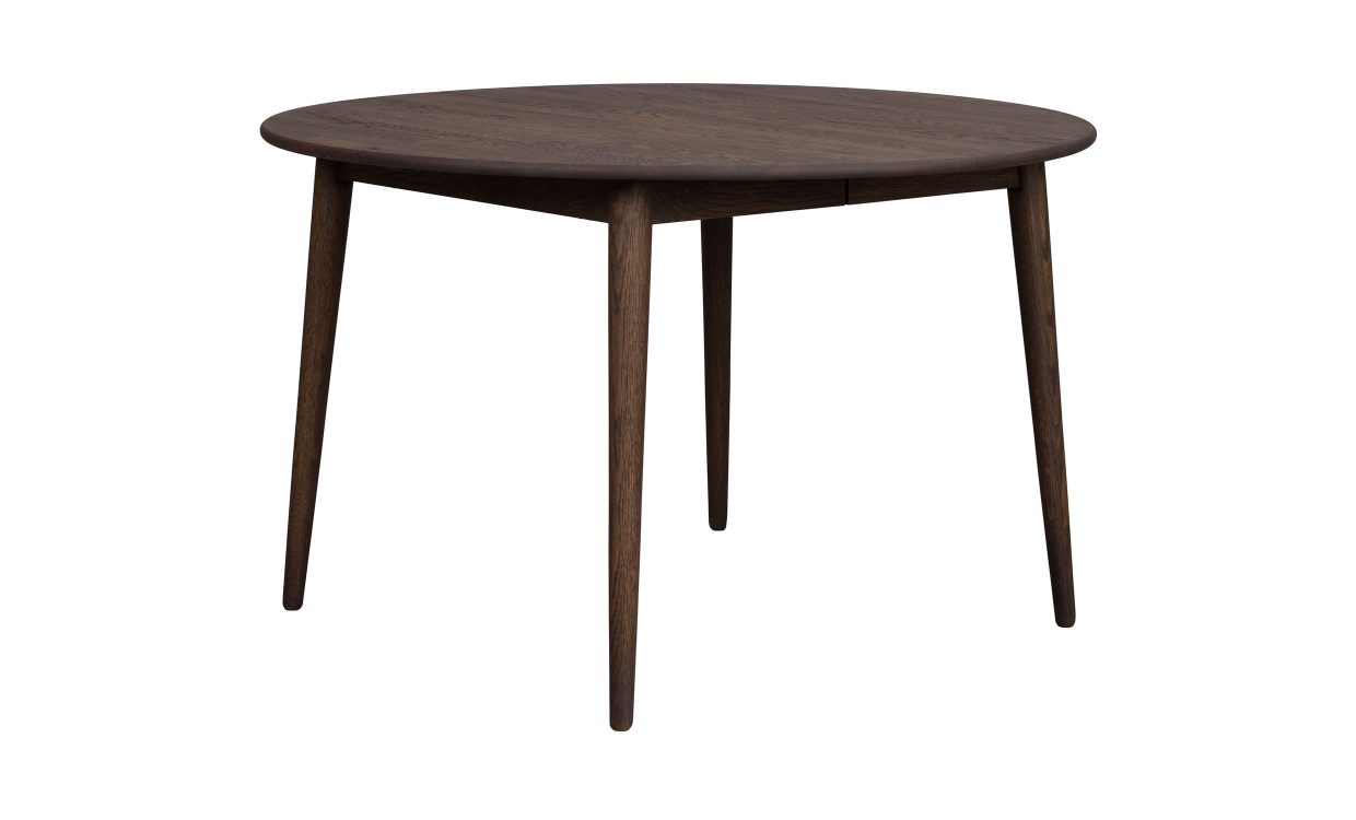 TYLER spisebord rundt 120/165 brun eik - Bord - Spisebord - Sofasandmore