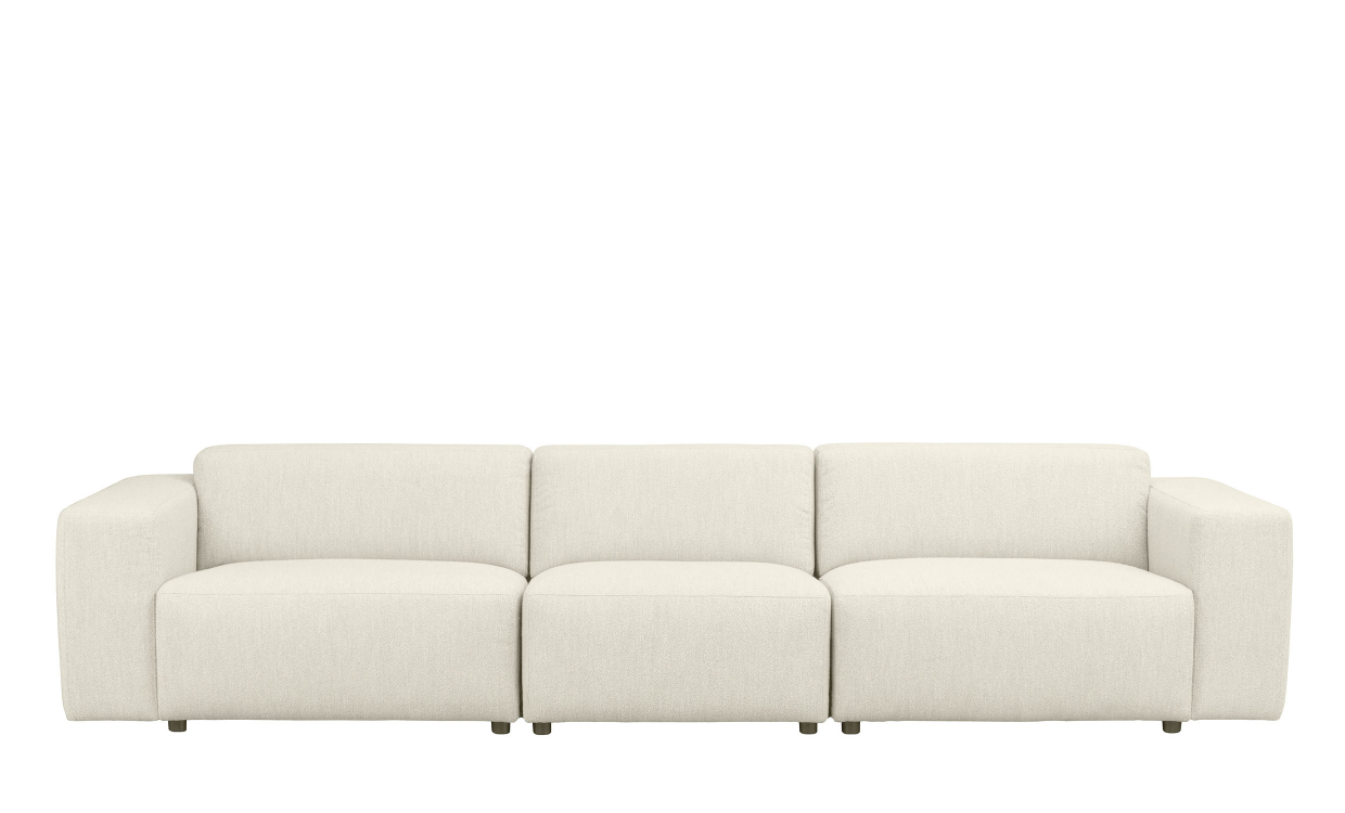 WILLARD sofa 4-seter hvit