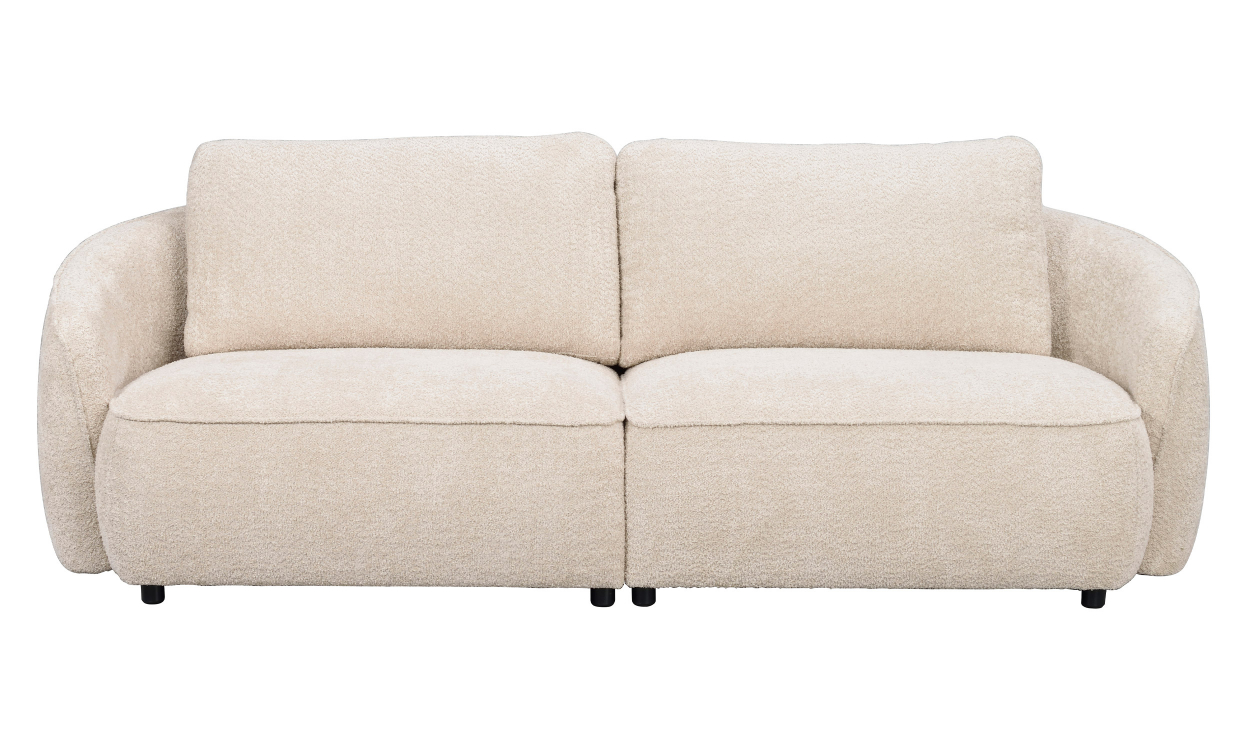 NORRIS 3-seters sofa Lys beige