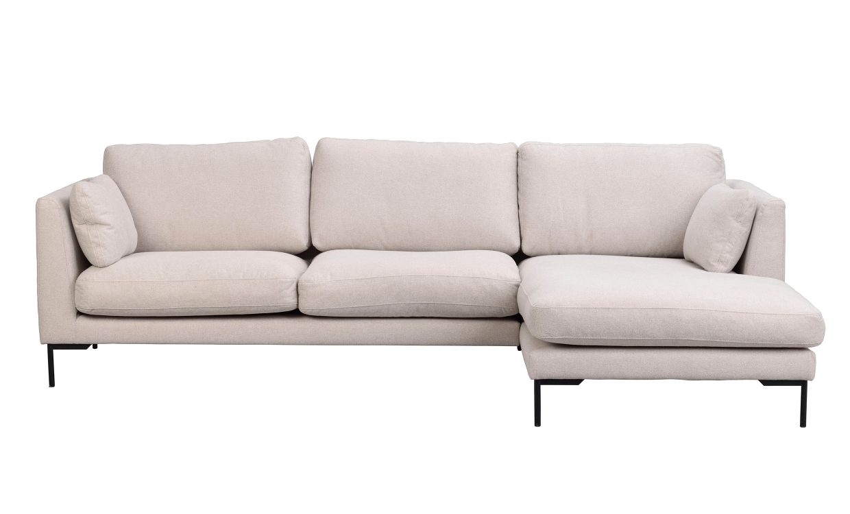 Bilde av CORWIN Divansofa Høyre Lys beige