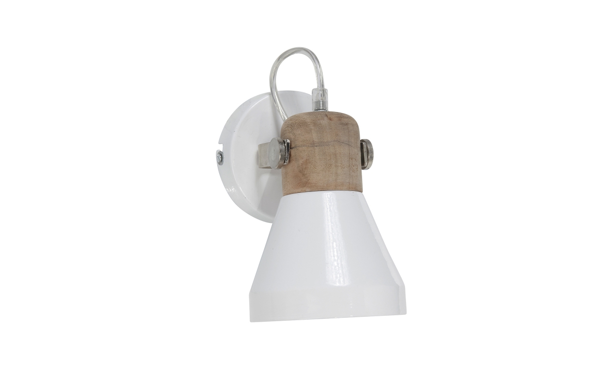 Bilde av ASHBY Vegglampe Hvit