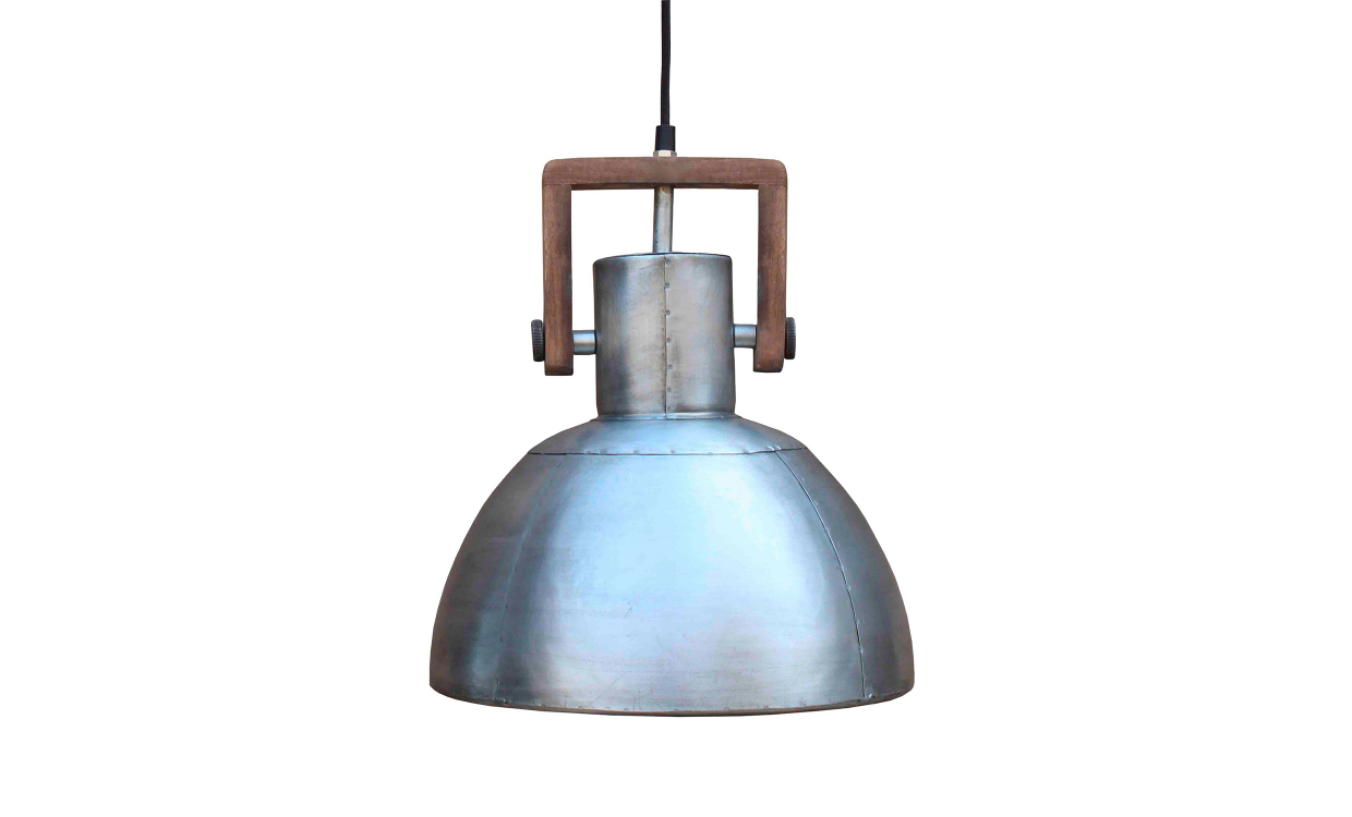 Bilde av ASHBY Taklampe Singel Pale Silver H33, 33