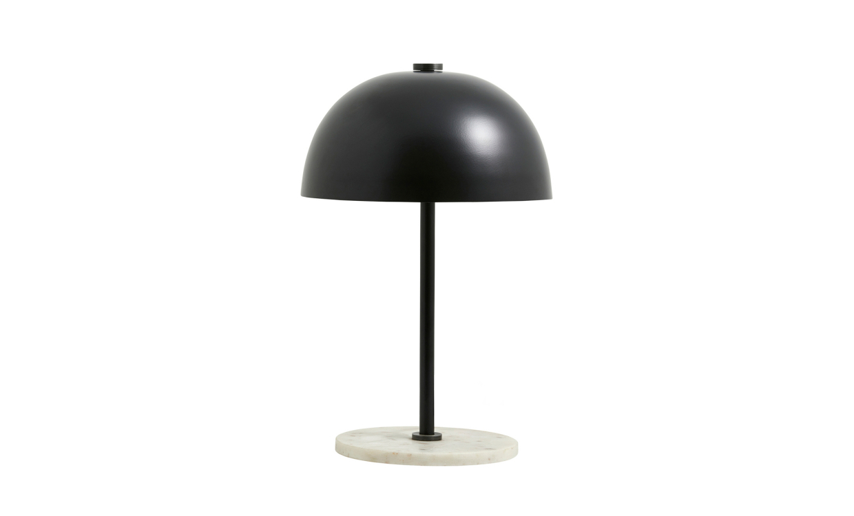 Bilde av KITA Bordlampe Marmor Svart