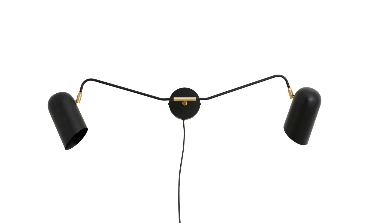 Bilde av ERIS Vegglampe Svart