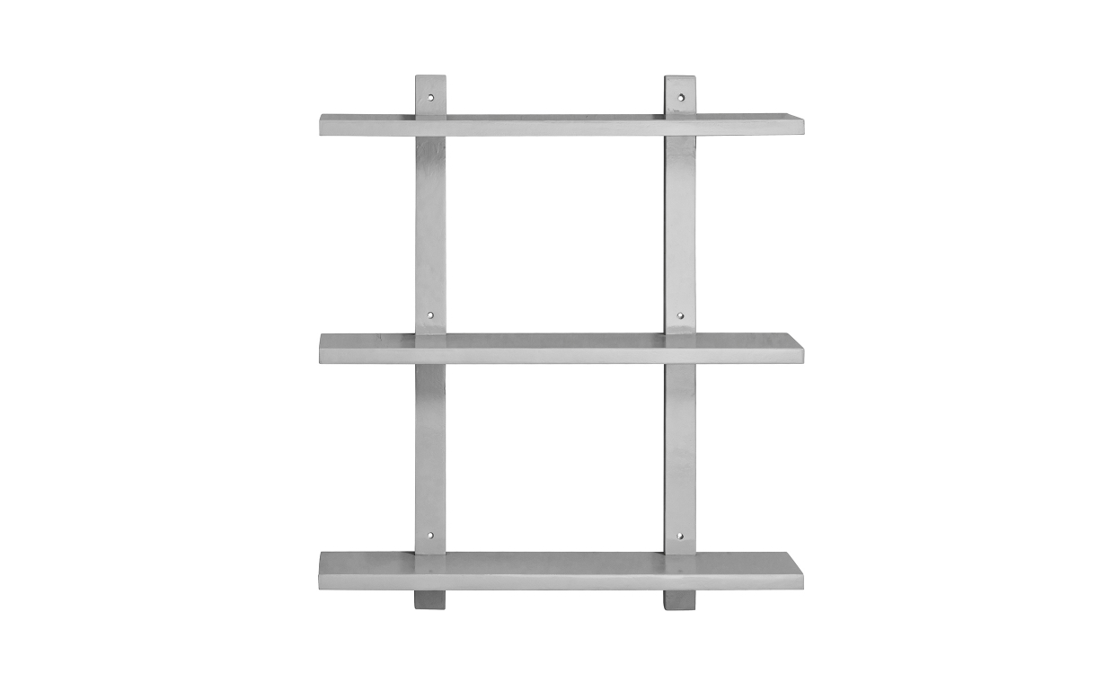 SHEO Hylle 3-plan Grå