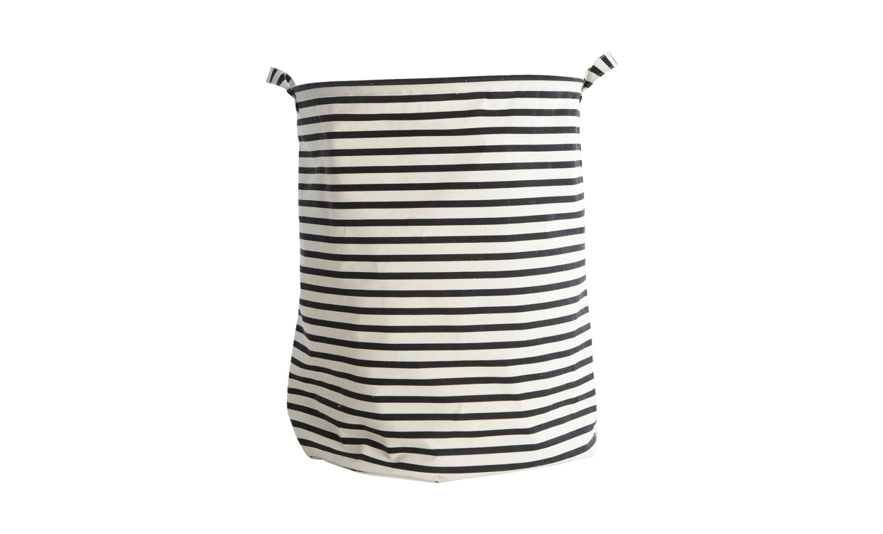 STRIPES Vaskepose Svart