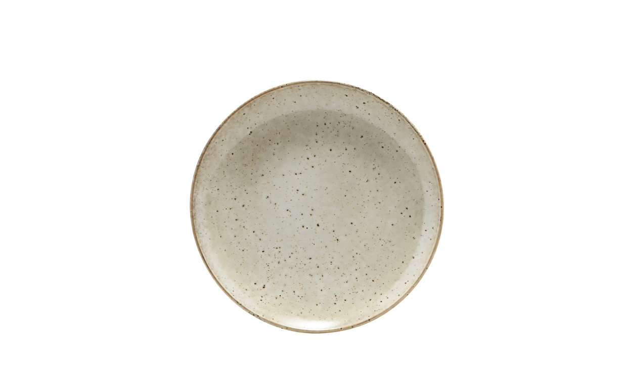 LAKE Tallerken 22 cm Grå - Kjøkken og servering - Borddekking og servering - Sofasandmore