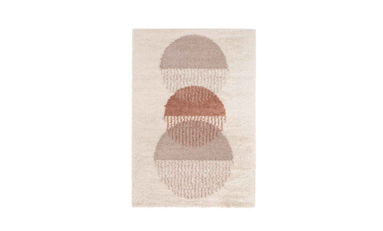 Bilde av WINNIE CIRCLE Teppe 160 x 230 Lin
