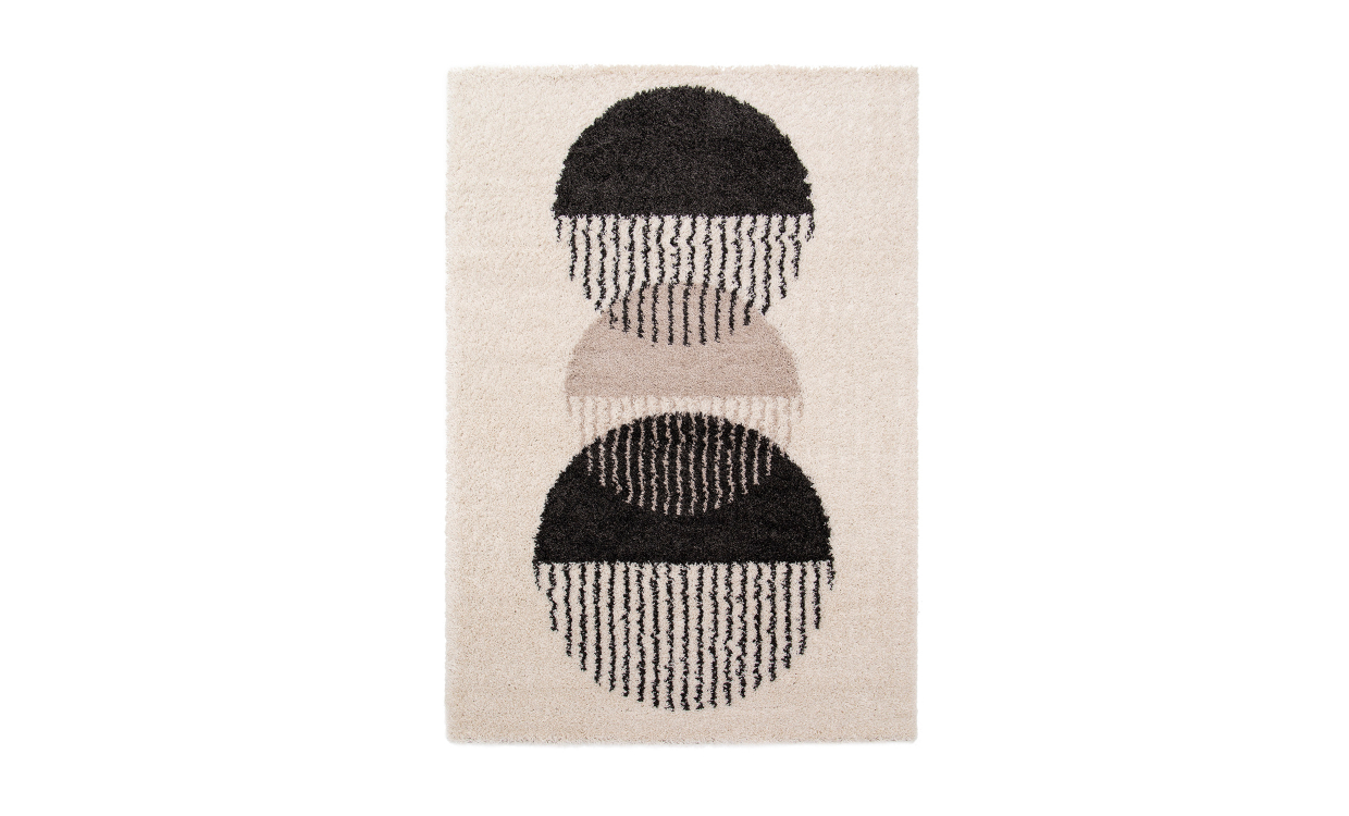 Bilde av WINNIE CIRCLE Teppe 200 x 290 Svart