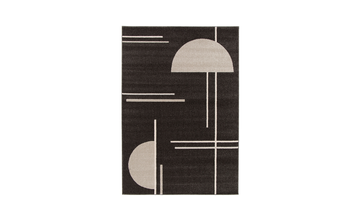 Bilde av AREZZO MODERN Teppe 160 x 230 Svart