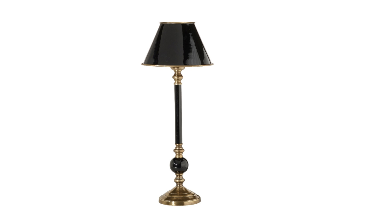 Bilde av ABBEY Bordlampe Sort 48 cm