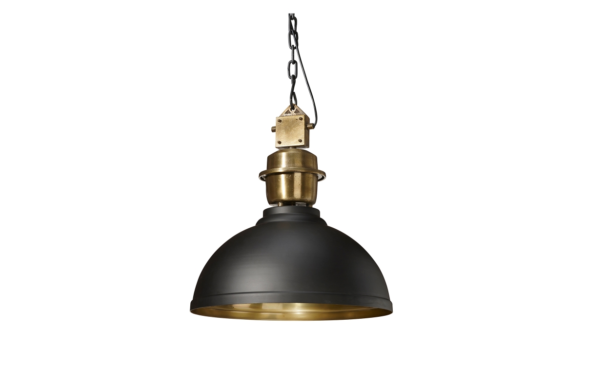 MANCHESTER Taklampe Sort/Messing - Belysning - Lamper - Taklamper - Sofasandmore