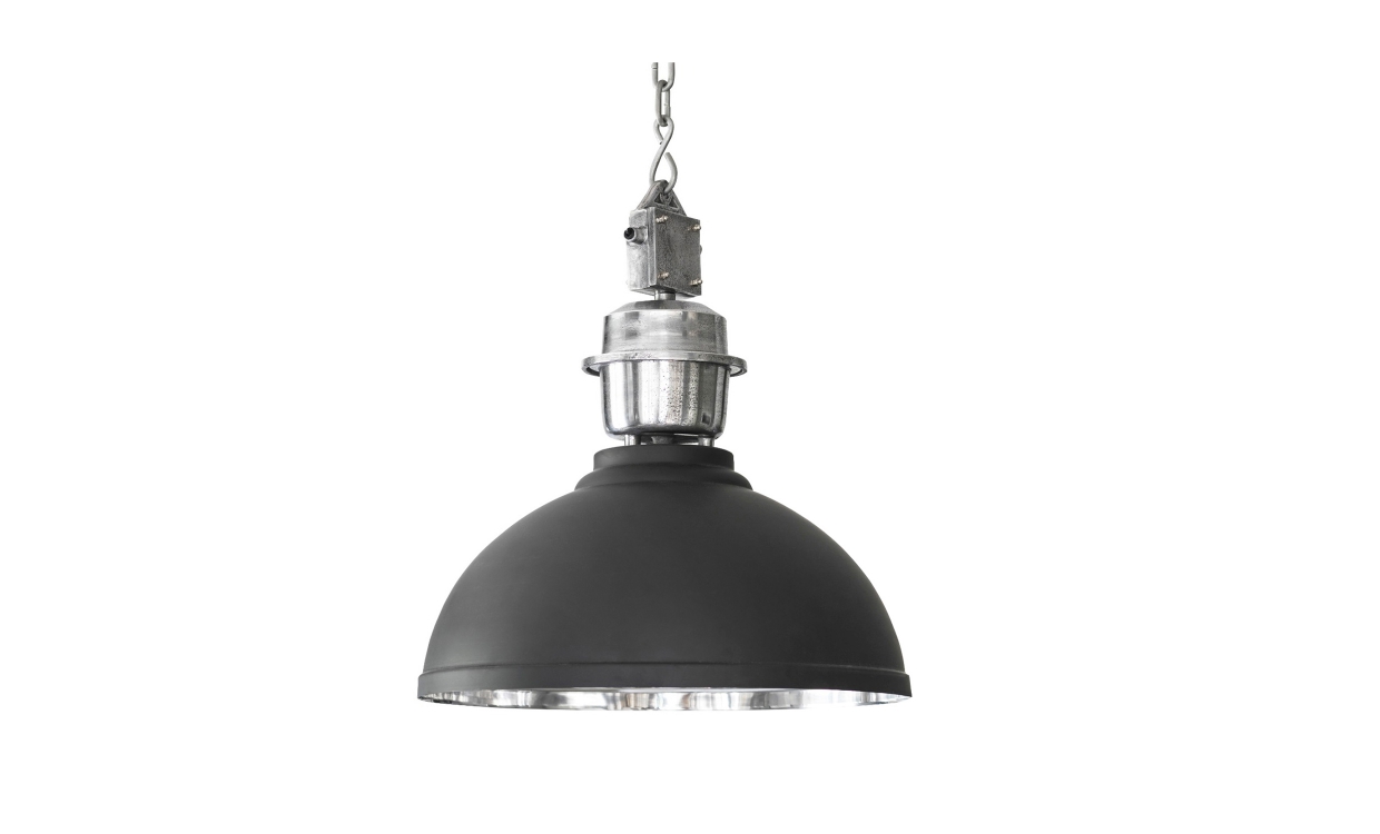 MANCHESTER Taklampe Sort/Sølv