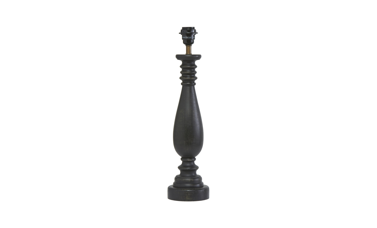 LINDA Lampefot Sort - Belysning - Lamper - Lampeføtter - Sofasandmore