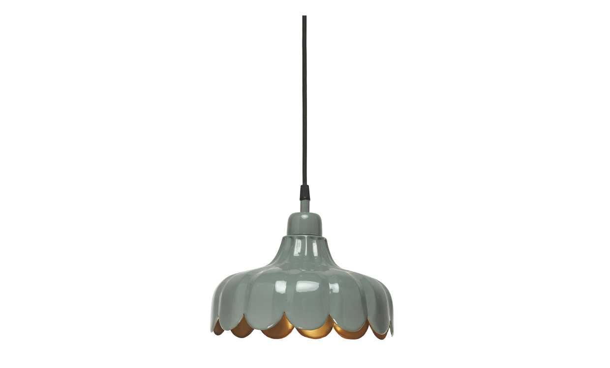 Bilde av WELLS Taklampe Grønn 24cm