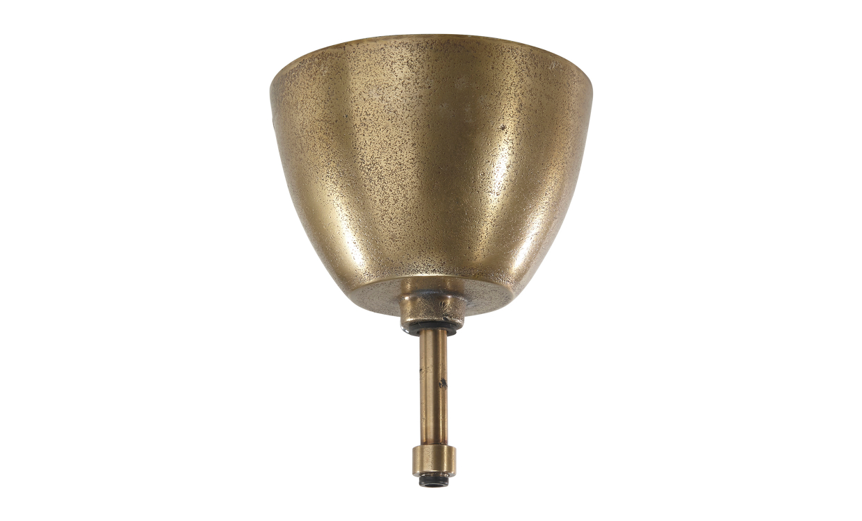 NOLA Takkopp Rå messing 12 cm