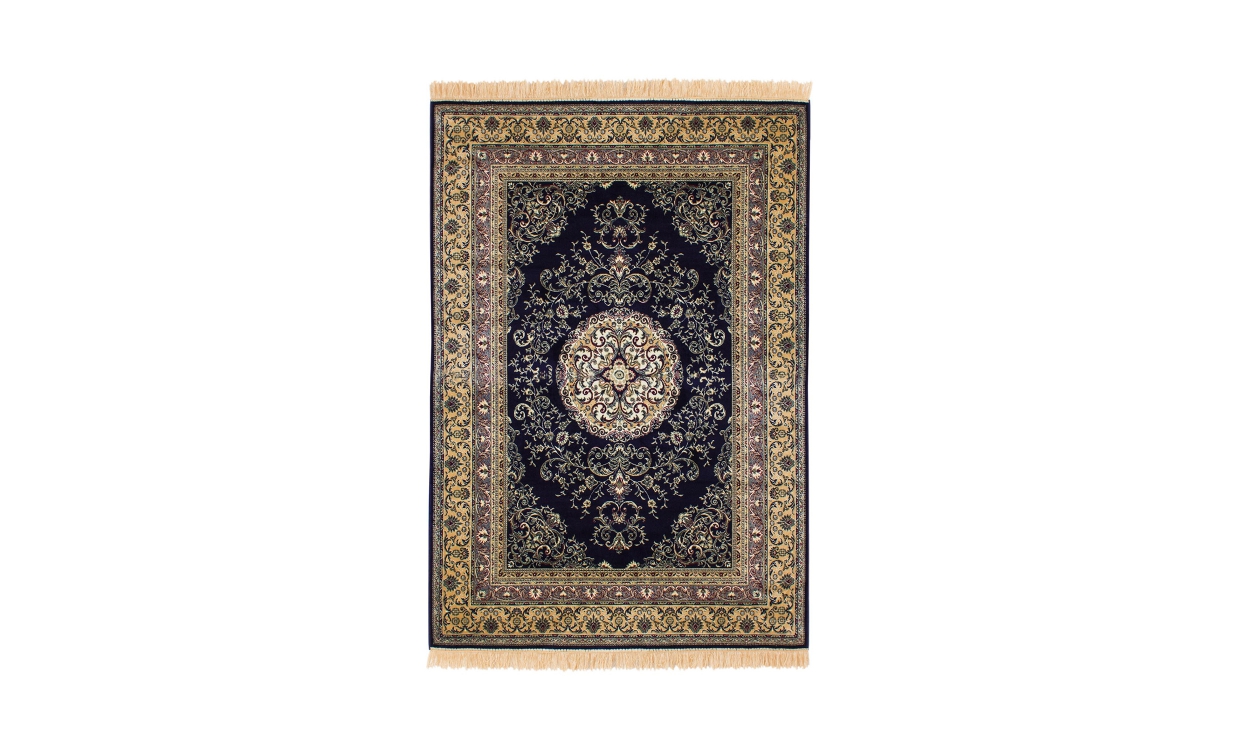 CASABLANCA Medallion 200x300 Marineblå