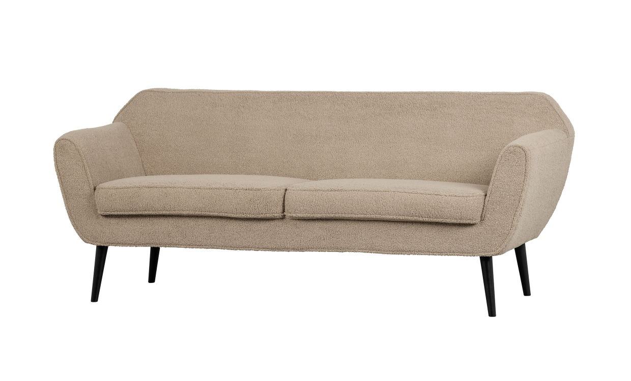 ROCCO 3-seters sofa Teddy Sand - Sofaer - 3-seters sofaer - Sofasandmore