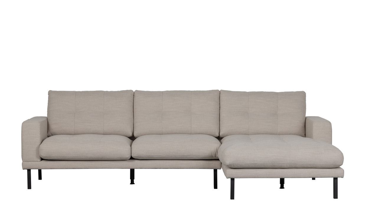 RIVER Sofa høyre Beige