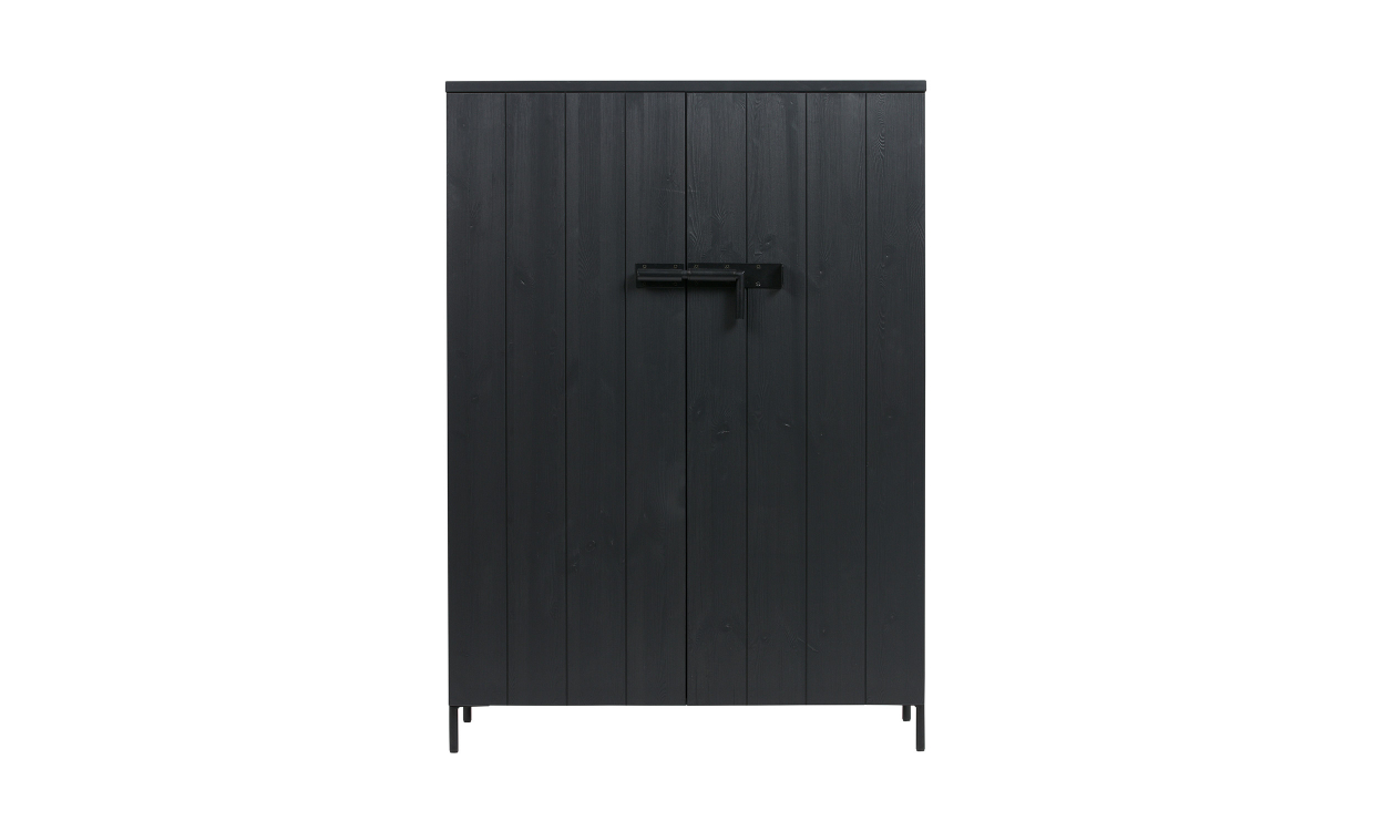 BRUUT Skap Sort - Oppbevaringsmøbler - Sofasandmore