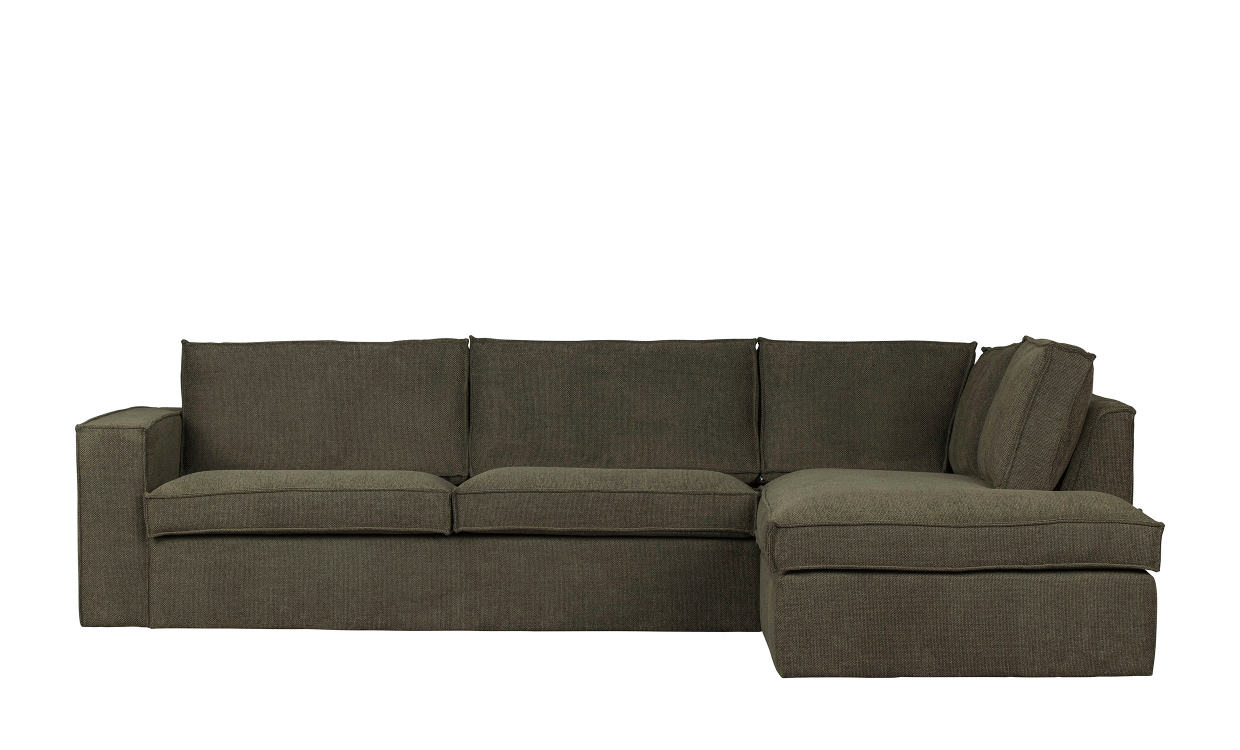 FREDDIE Sofa Høyre Grønn