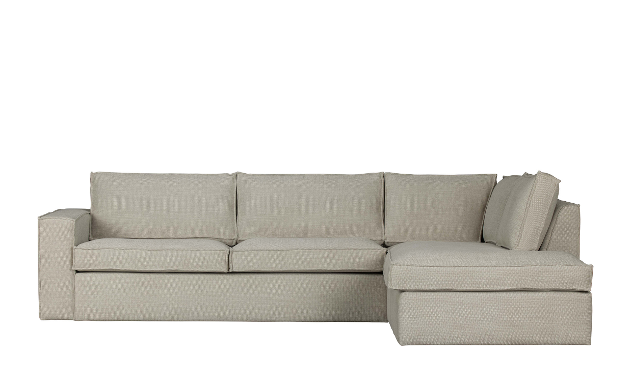 FREDDIE Sofa Høyre Beige