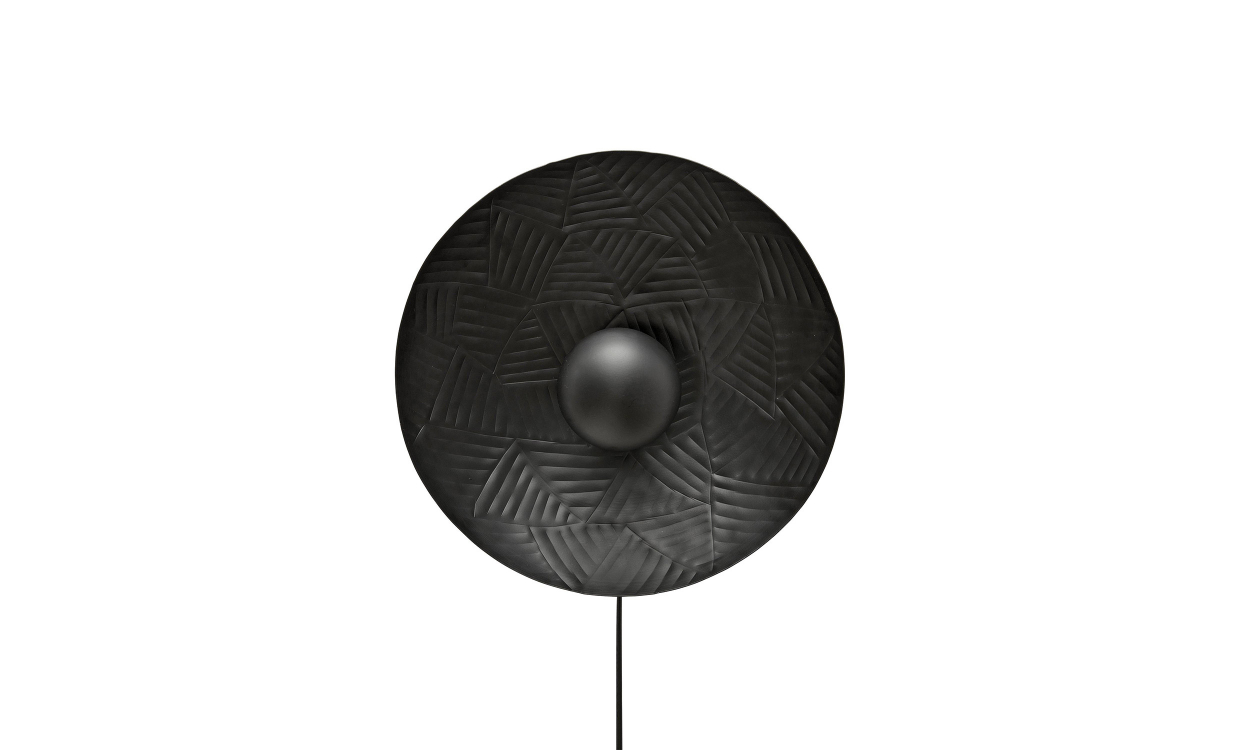 Bilde av RIBBLE Vegglampe 35cm Sort