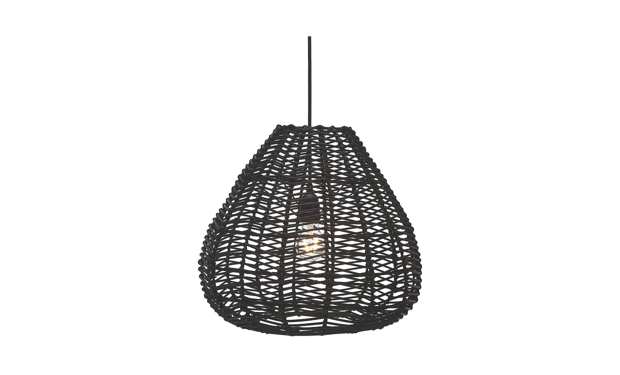 Bilde av ADELLE Taklampe 43cm Sort