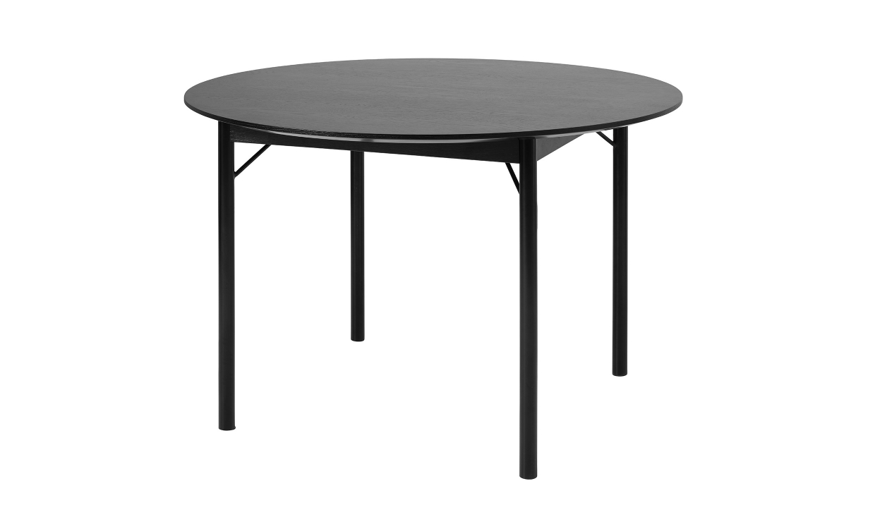 SILVES Spisebord 120 Svart - Bord - Spisebord - Sofasandmore