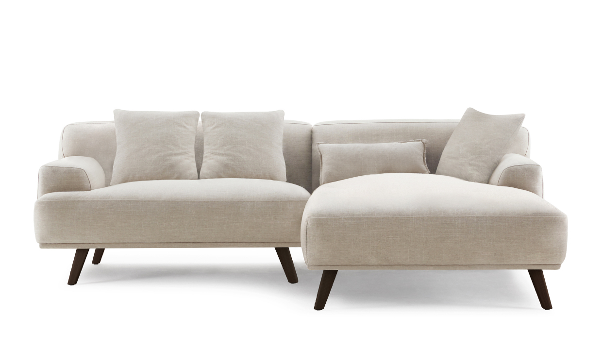 TYLÖSAND Divansofa Høyre Beige