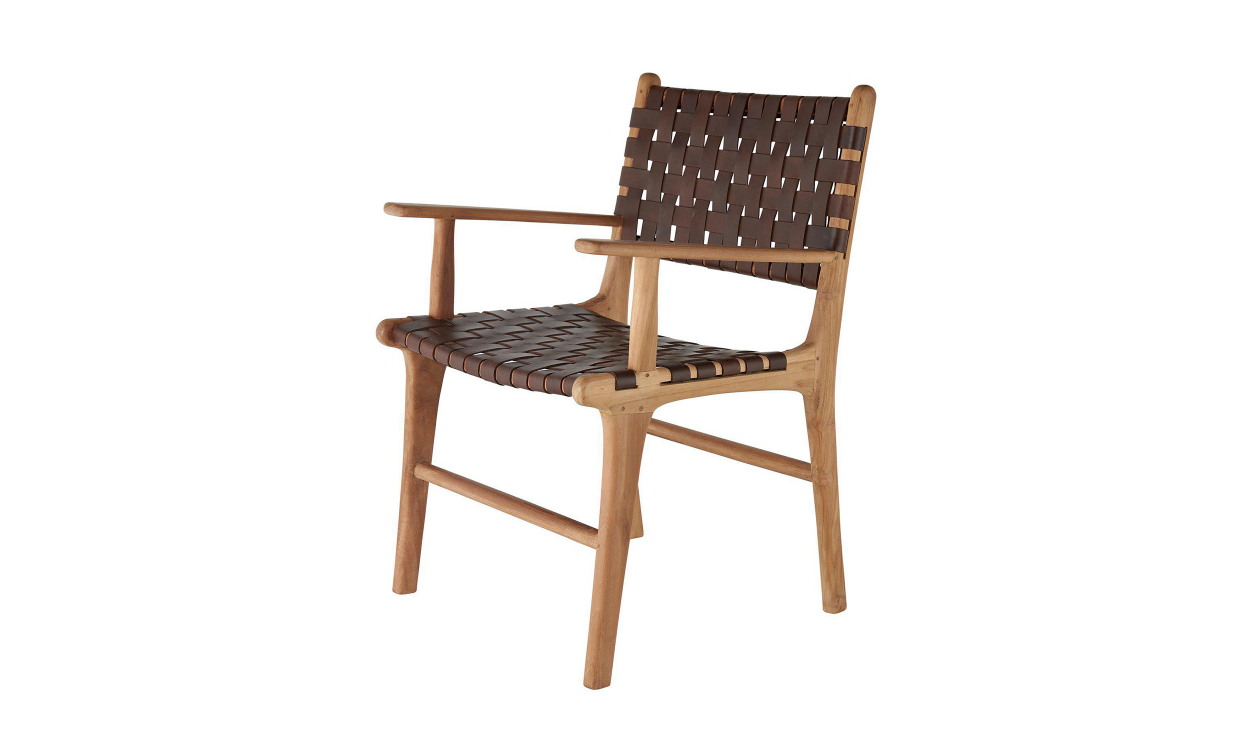 PORTO Lenestol Sienna Brown - Sittemøbler - Stoler - Sofasandmore