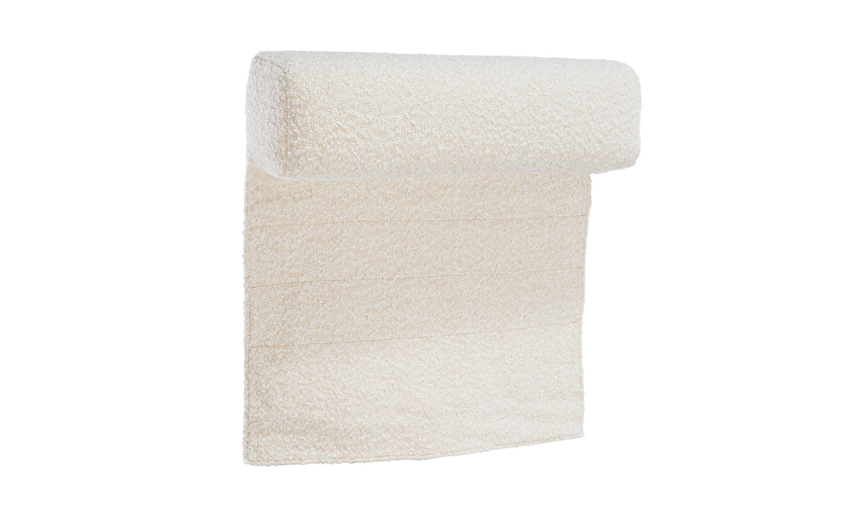 COCO Nakkestøtte Bouclé Offwhite