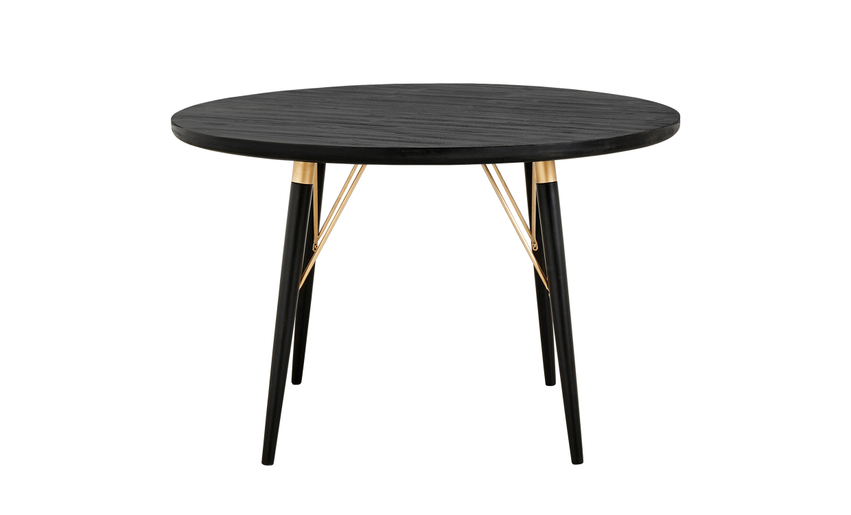 CHANTAL Spisebord 120 Svart - Bord - Spisebord - Sofasandmore