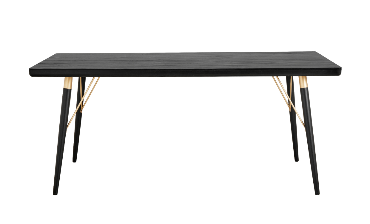 CHANTAL Spisebord 180 Svart - Bord - Spisebord - Sofasandmore