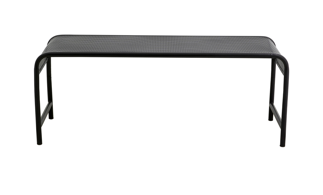 BRENTA Benk Svart - Utemøbler - Hagestoler - Stoler - Sofasandmore