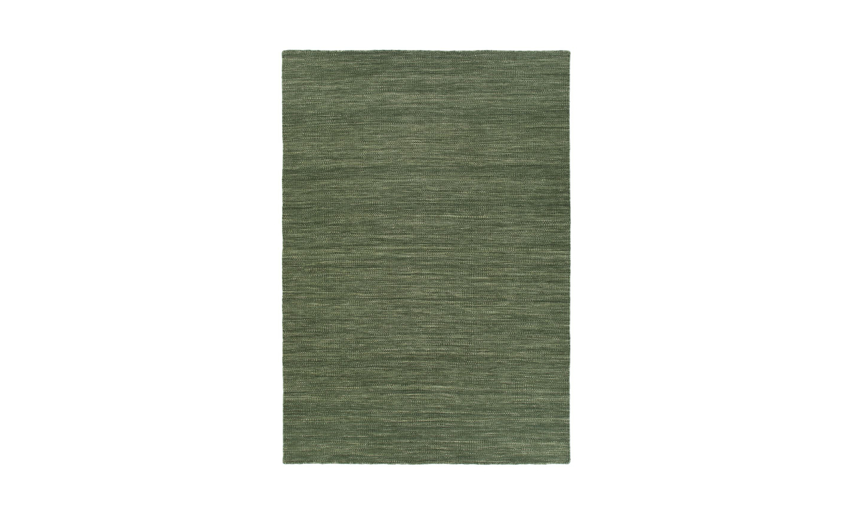BJÖRKA Ullteppe 160 x 230 Grønn