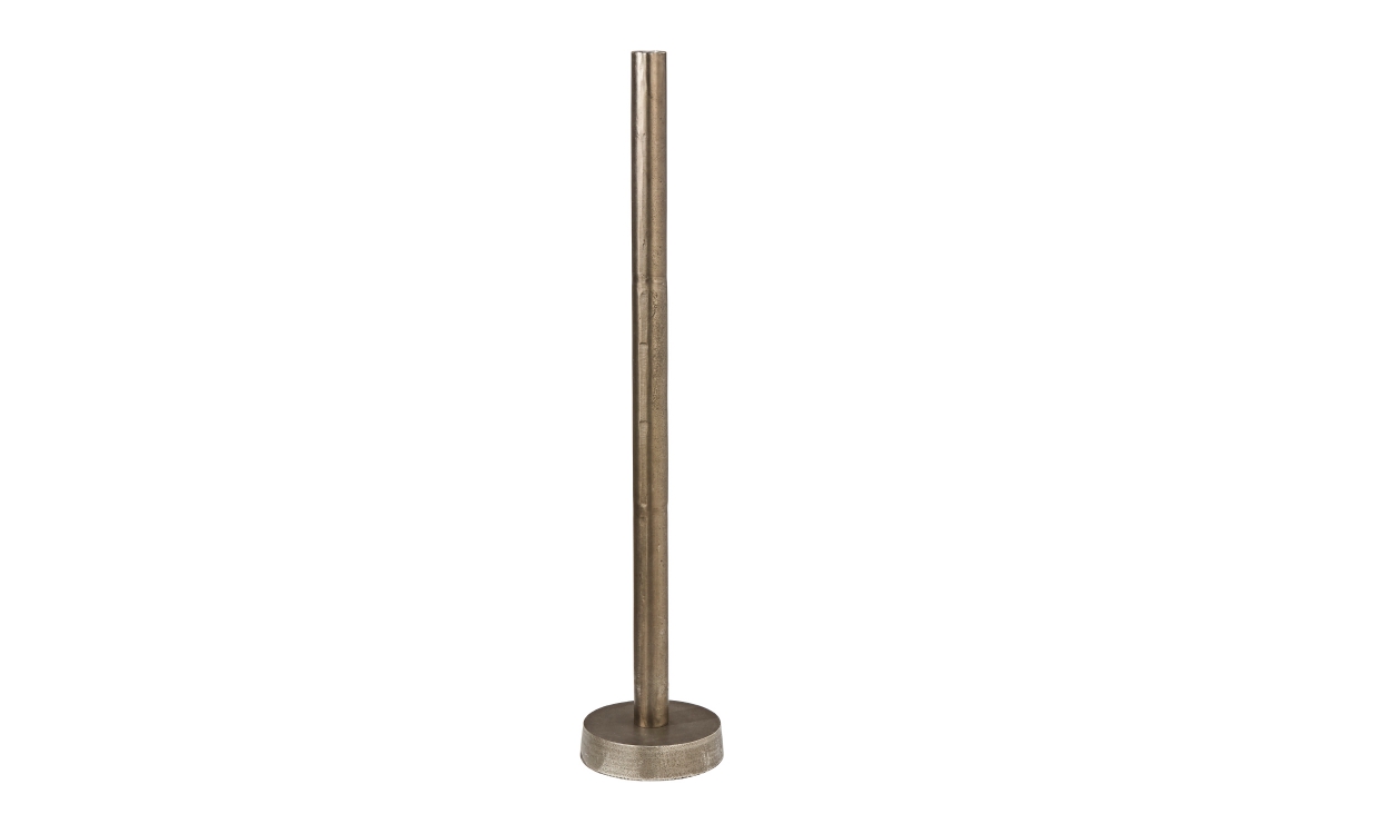 NOTICEGulvlampe Rå sølv 80 cm