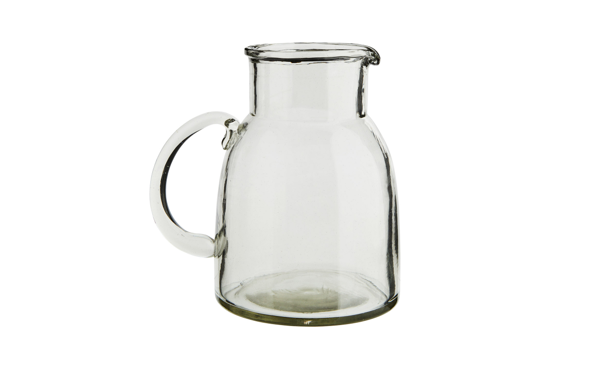 GLASSKANNE Med Håndtak - Kjøkken og servering - Borddekking og servering - Sofasandmore