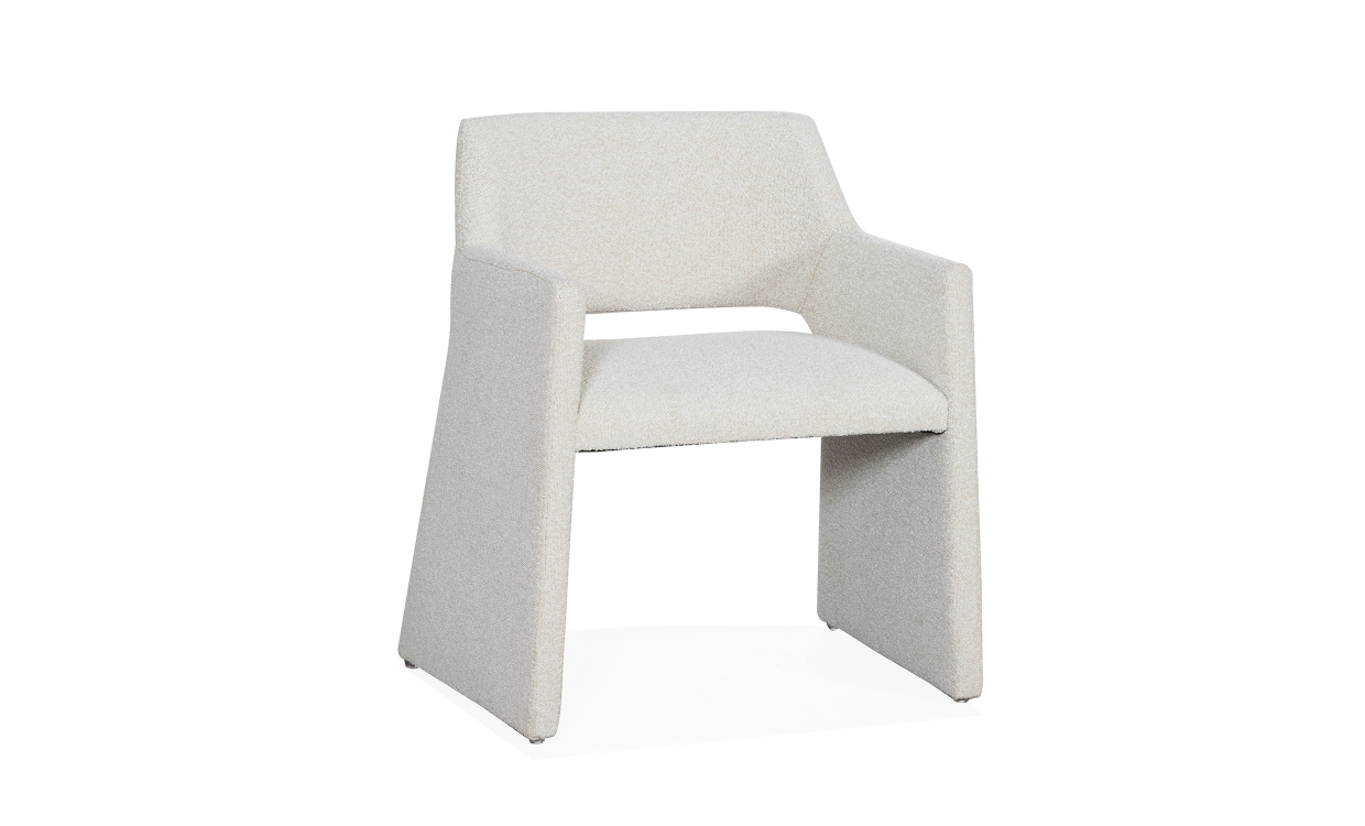 HAILY Stol Bouclé Offwhite - Sittemøbler - Stoler - Sofasandmore