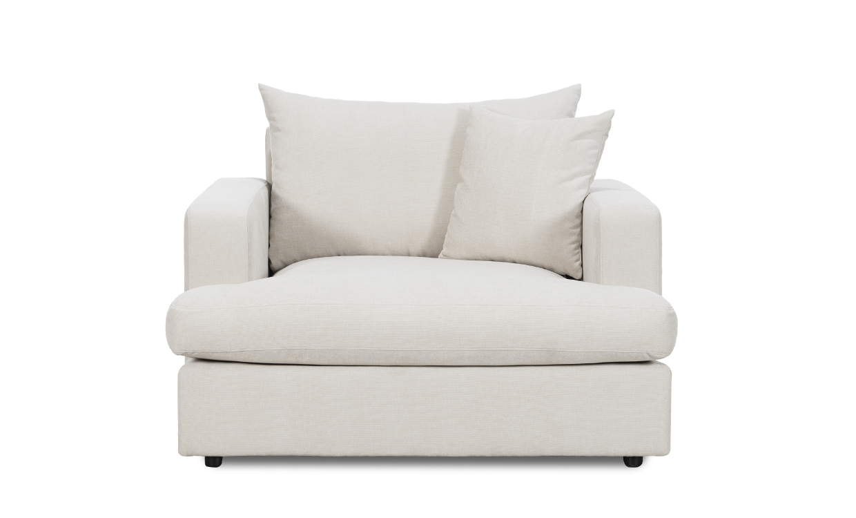 Bilde av BOLNUEVO Lenestol Offwhite