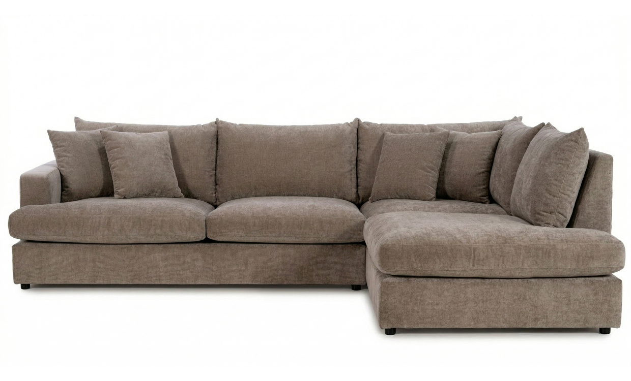 Bilde av BOLNUEVO L-sofa Høyre Muldvarp
