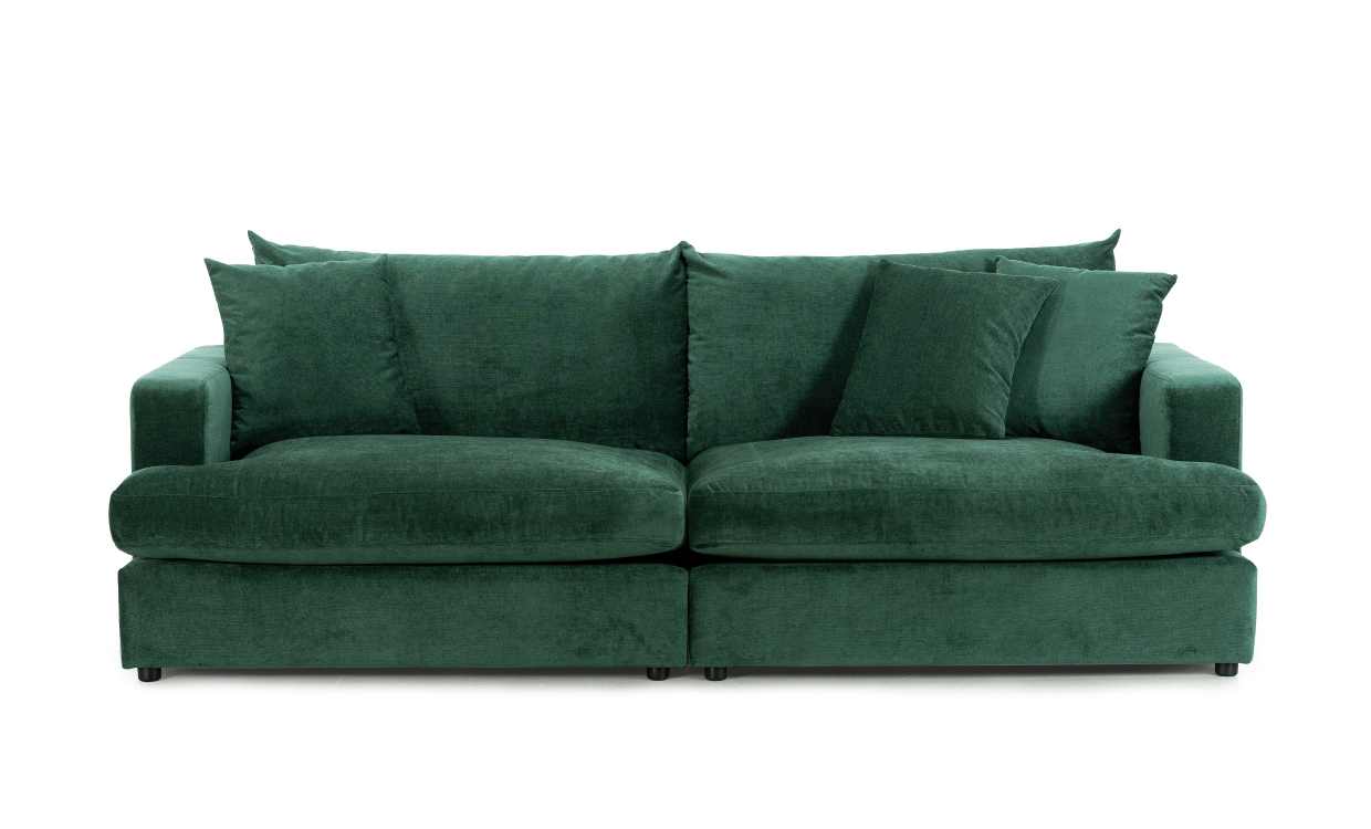 BOLNUEVO 3-seters sofa Grønn - Sofaer - 3-seters sofaer - Sofasandmore