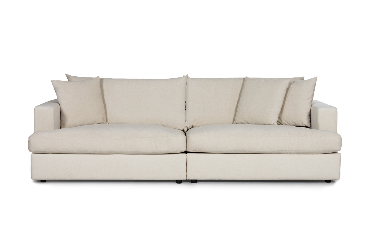 Bilde av BOLNUEVO 3-seters sofa Beige