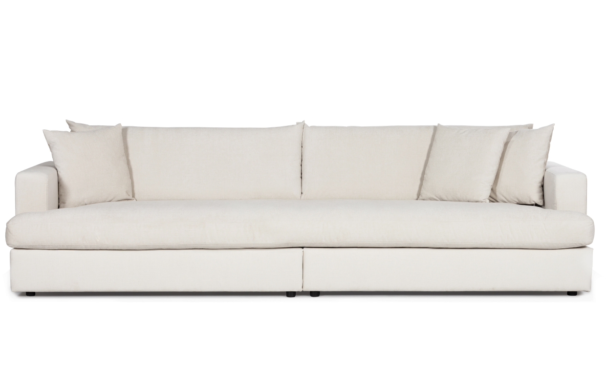 BOLNUEVO 4-seters sofa Hel Pute Offwhite - Sofaer - 4-seters sofaer - Sofasandmore