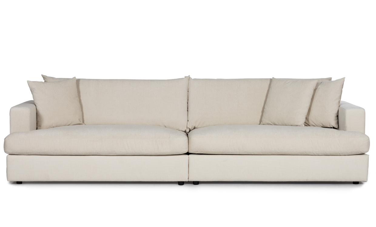 BOLNUEVO 4-seters sofa Beige - Sofaer - 4-seters sofaer - Sofasandmore