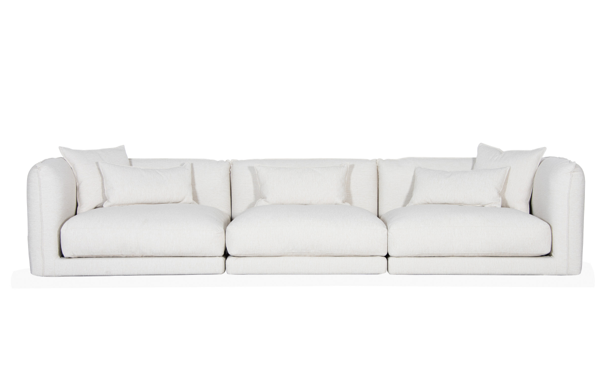 BROKLYN Modulsofa 4-seter Offwhite
