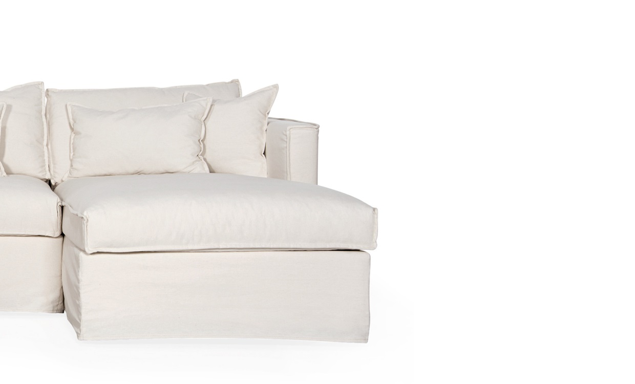 TREKK Milford Sovesofa Divan Høyre Beige